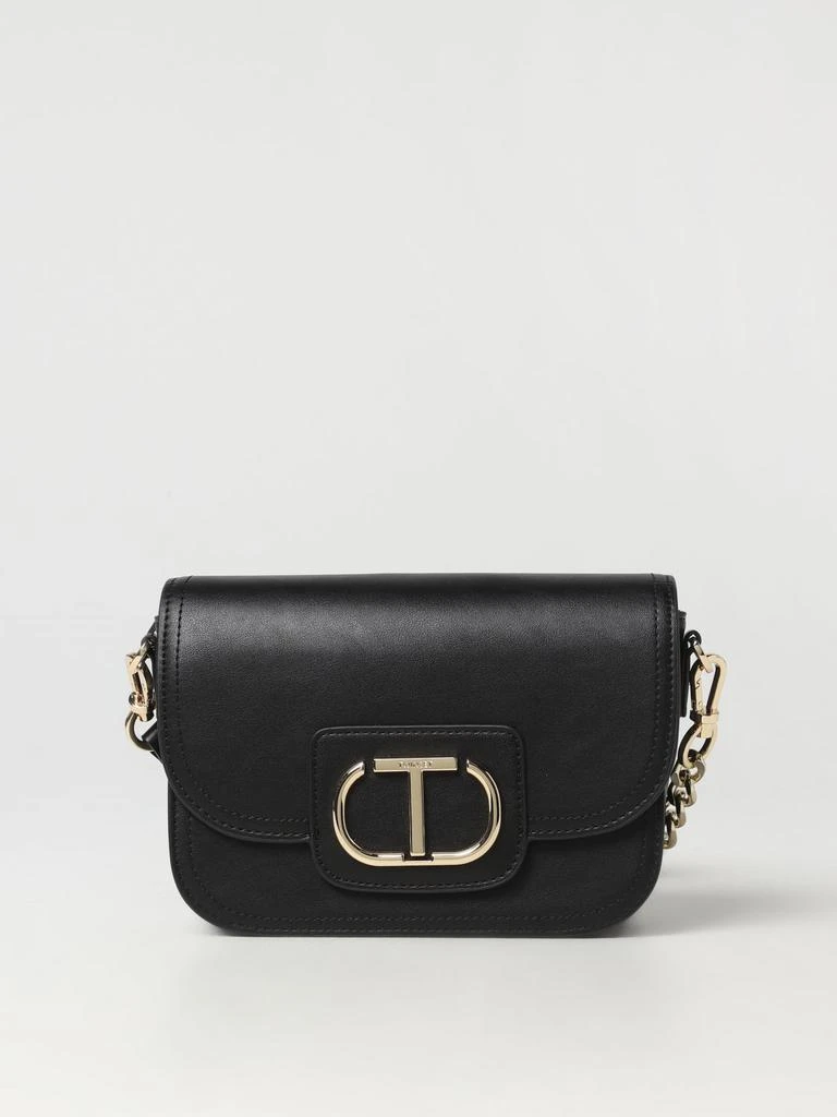 商品TWINSET|Twinset synthetic leather with metal monogram,价格¥1350,第1张图片