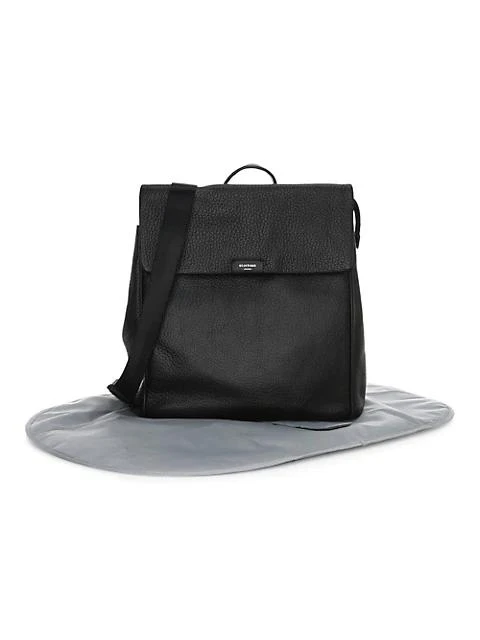 商品Storksak|St. James Leather Diaper Bag Backpack,价格¥1960,第1张图片