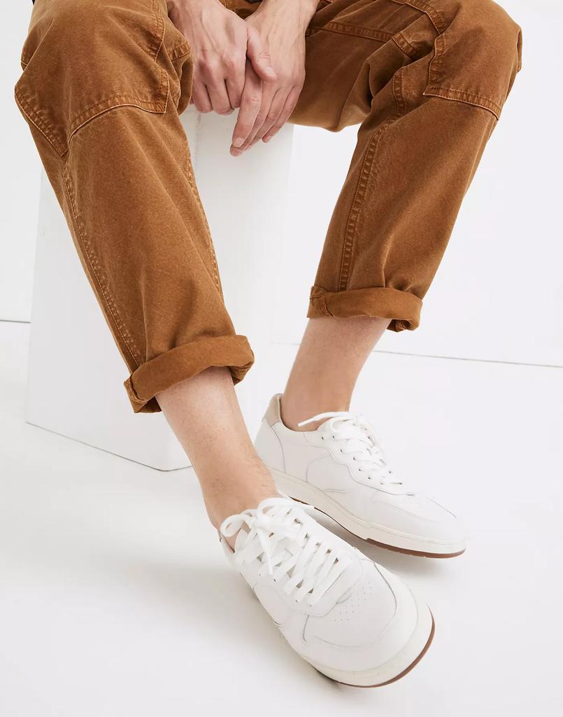 商品Madewell|Court Sneakers in Colorblock Leather and Suede,价格¥804,第5张图片详细描述