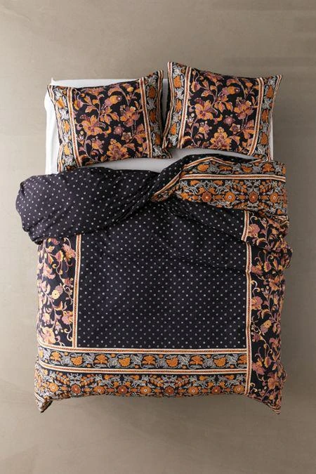 商品Urban Outfitters|Auden Boho Floral Sham Set,价格¥293,第5张图片详细描述