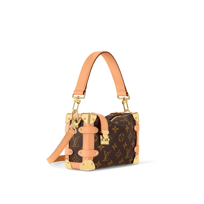 商品Louis Vuitton|LV/路易威登 女士棕色老花帆布手提包,价格¥25720,第5张图片详细描述