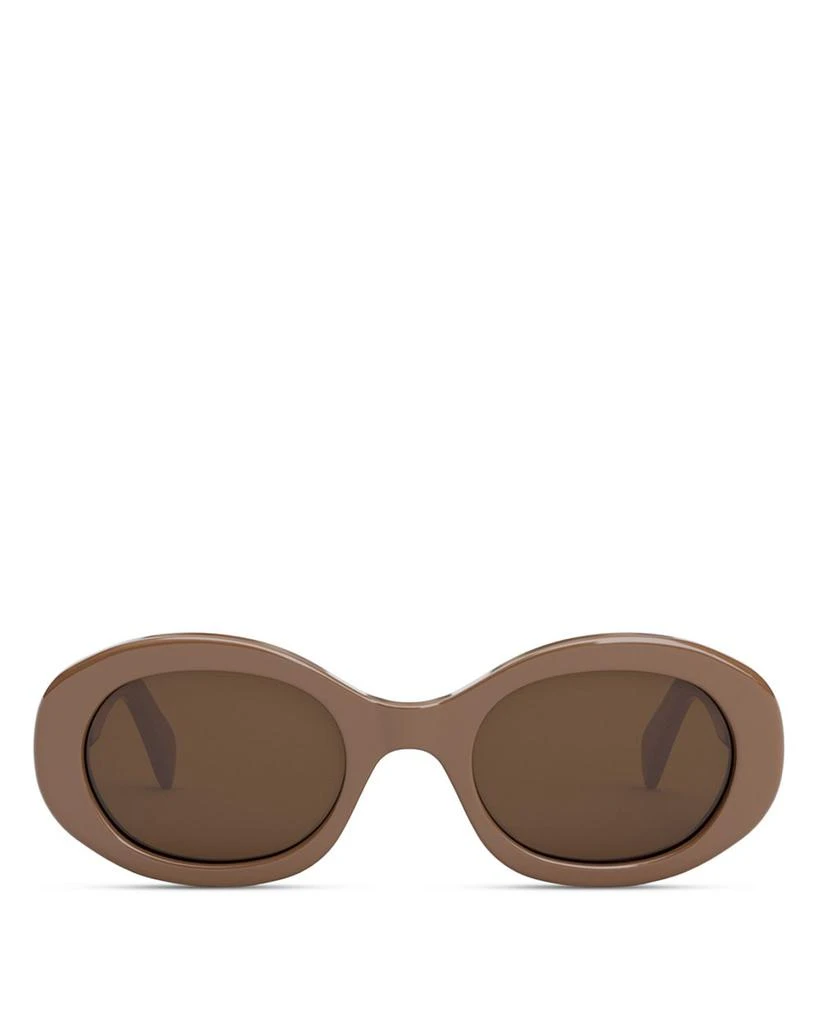 Triomphe Oval Sunglasses, 52mm 商品
