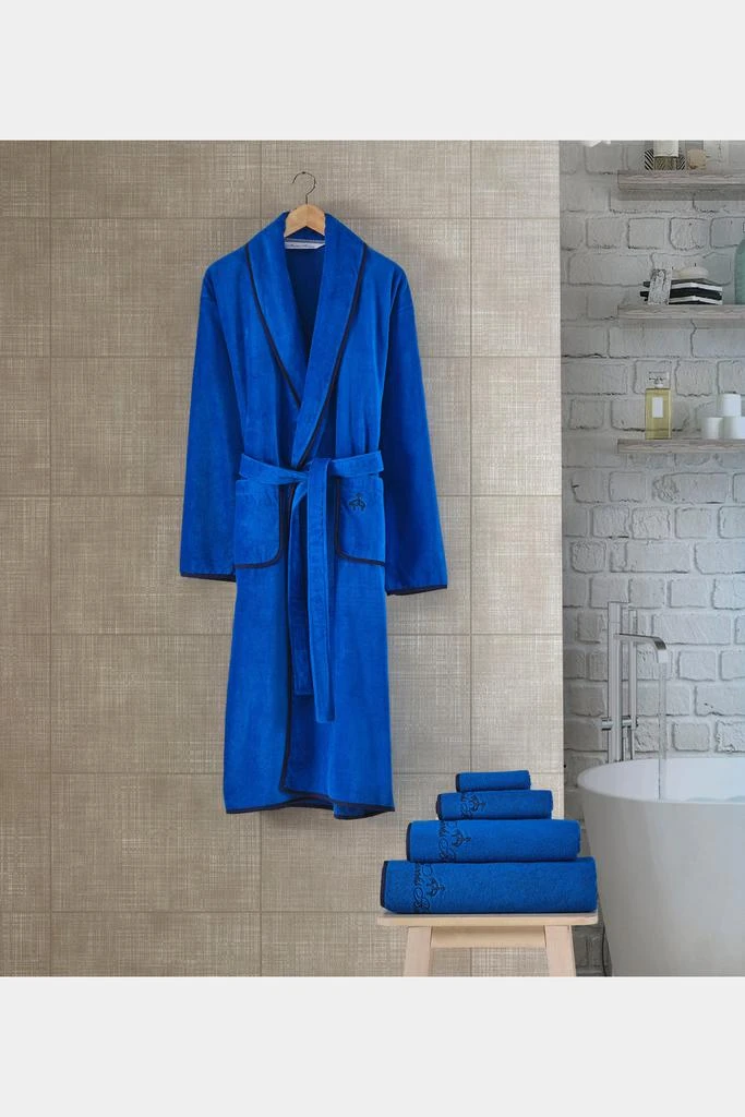 Contrast Frame Bathrobe 商品