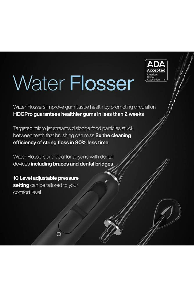 商品AquaSonic|Home Dental Center PRO - Black Series Pro+Oral Irrigator,价格¥675,第5张图片详细描述