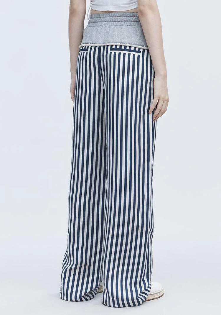 商品Alexander Wang|TERRY STRIPE COMBO PANTS,价格¥1190,第4张图片详细描述