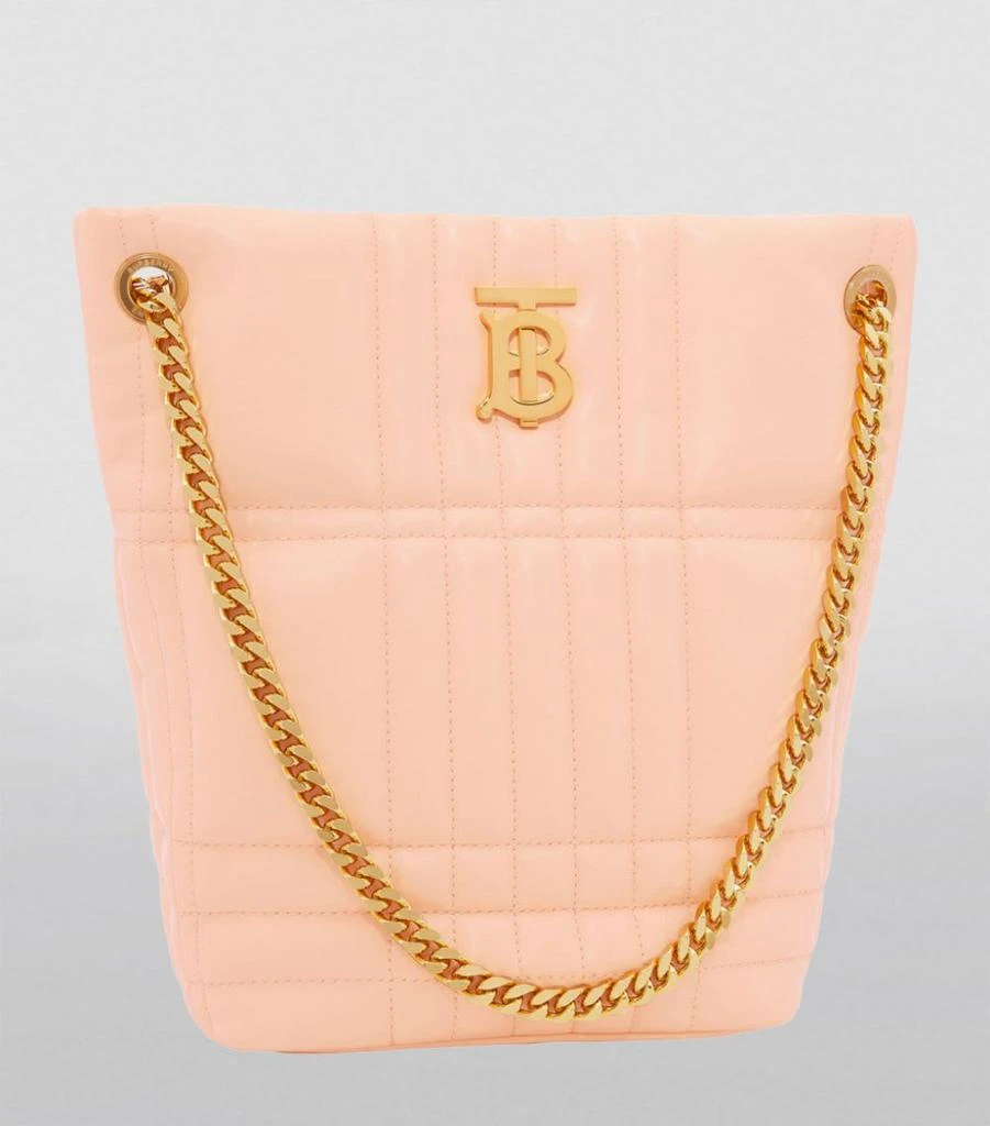 商品Burberry|Small Leather Lola Bucket Bag,价格¥13644,第4张图片详细描述