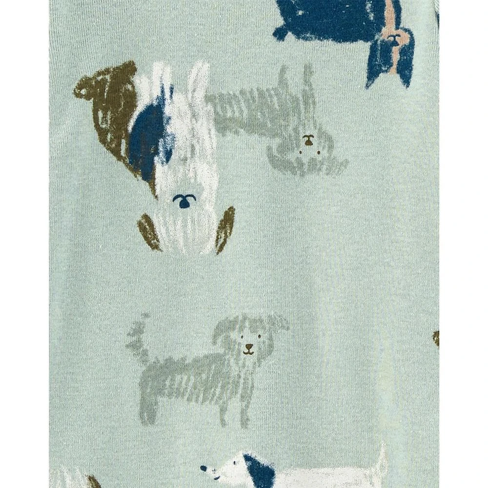 商品Carter's|Baby Boys Long Sleeve Printed Bodysuits, Pack of 4,价格¥183,第2张图片详细描述