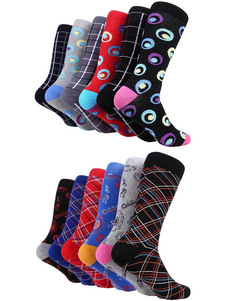 商品Mio Marino|Crew Cut Dress Socks - Assorted Designs,价格¥303,第4张图片详细描述