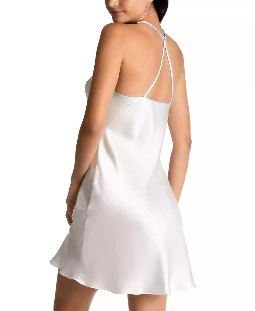 商品Linea Donatella|'Mrs' Satin Wrap Bridal Robe, Chemise Nightgown Set,价格¥207,第5张图片详细描述