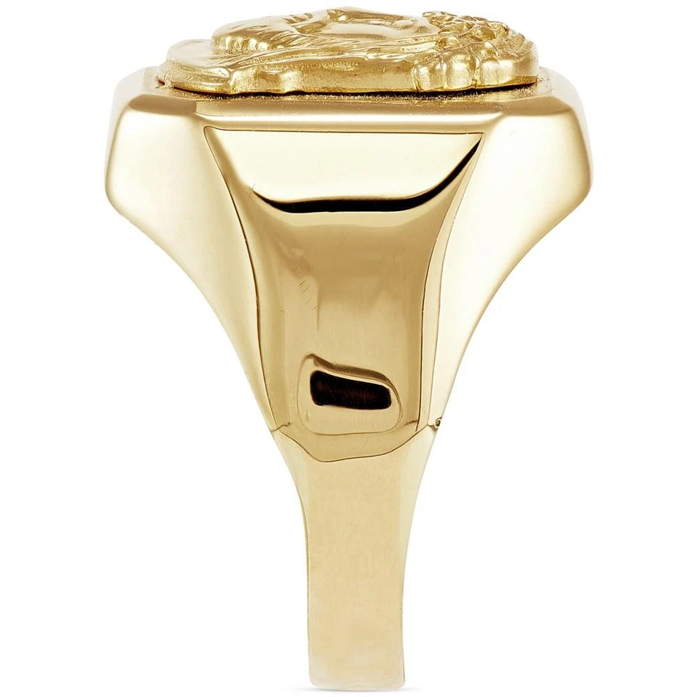 商品Macy's|Men's Jesus Three-Dimensional Polished Ring in 10k Gold,价格¥9517,第4张图片详细描述