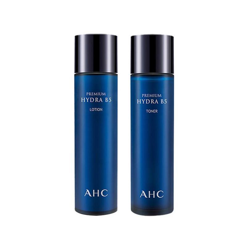 商品AHC|AHC玻尿酸B5水乳套装提亮紧致舒缓肌肤保湿补水,价格¥218,第1张图片