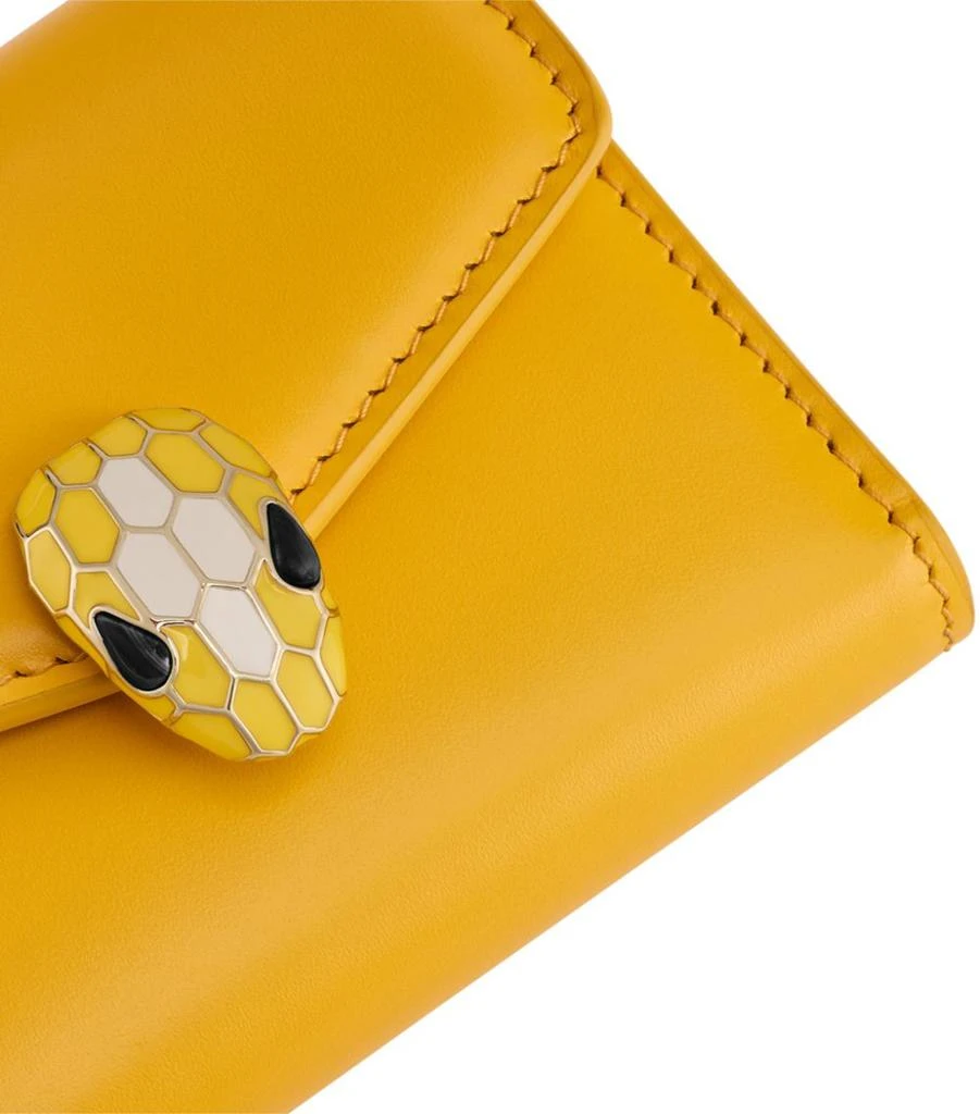 商品BVLGARI|Leather Serpenti Forever Wallet,价格¥5269,第4张图片详细描述