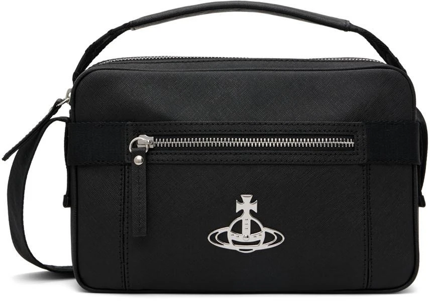 商品Vivienne Westwood|Black Billie Messenger Bag,价格¥3072,第1张图片