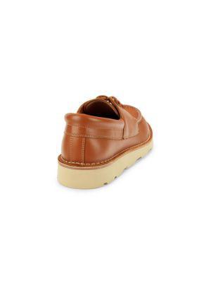 商品Salvatore Ferragamo|​Chunky Leather Boat Shoes,价格¥2901,第5张图片详细描述