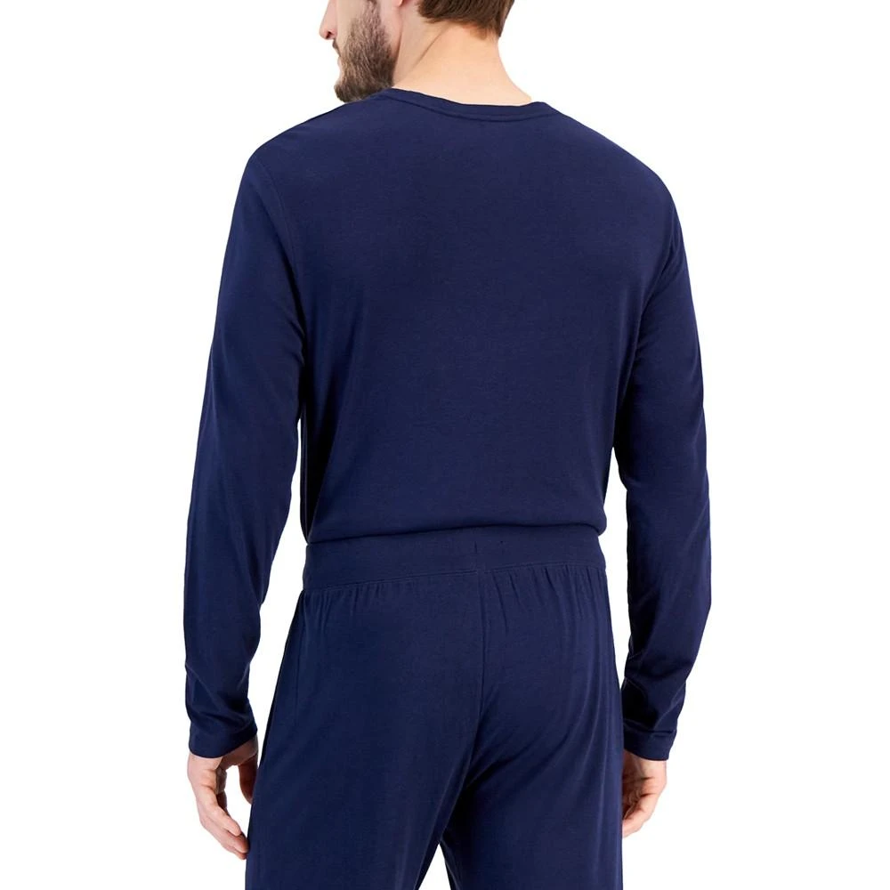 商品Ralph Lauren|Men's Long-Sleeve Sleep Shirt,价格¥147,第2张图片详细描述