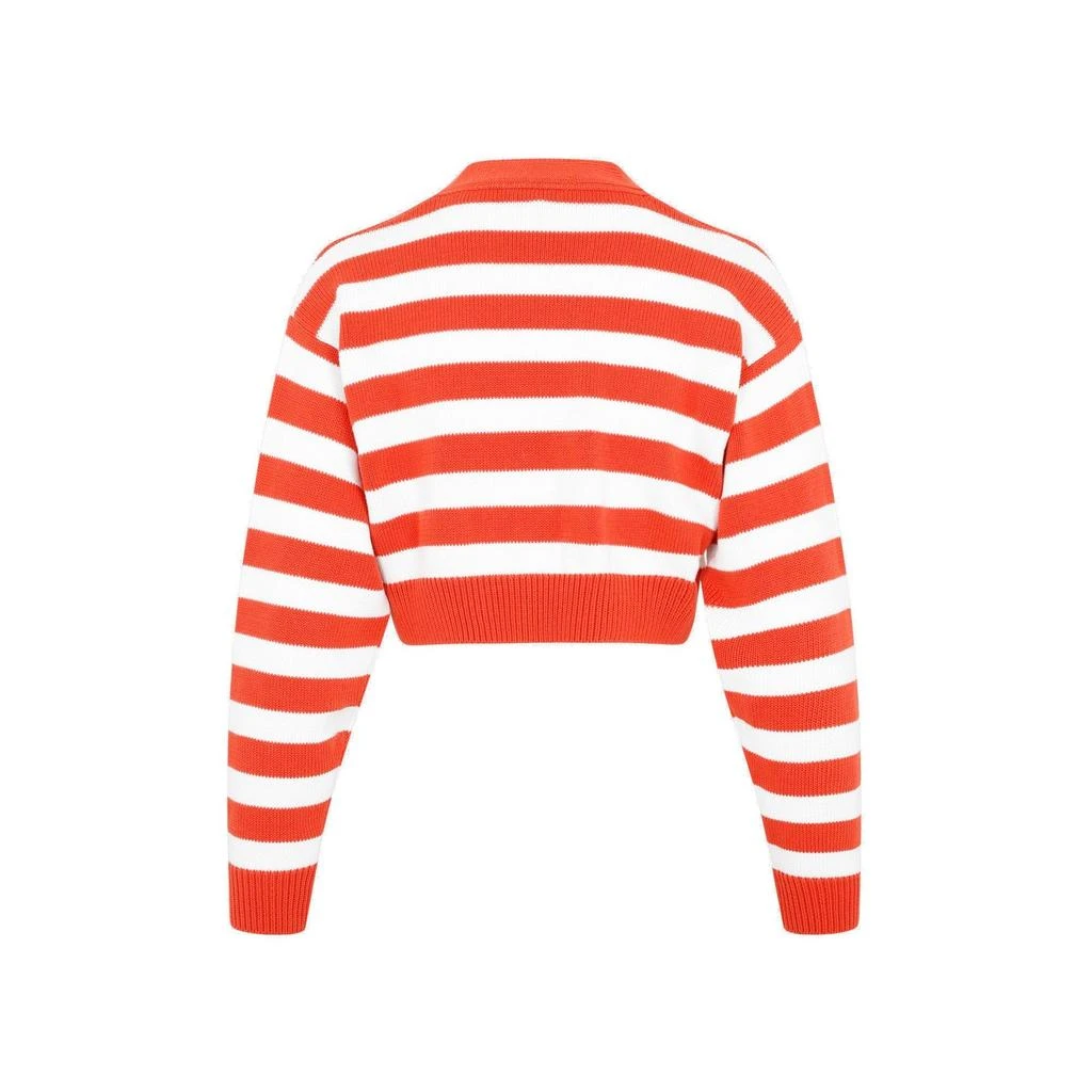 商品Kenzo|Kenzo Striped V-Neck Knitted Cardigan,价格¥2410,第2张图片详细描述
