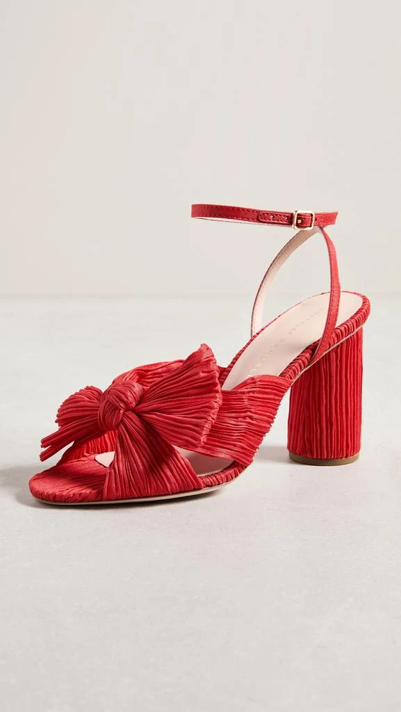 商品Loeffler Randall|Loeffler Randall Camellia 裥褶蝴蝶结凉鞋,价格¥1178,第2张图片详细描述