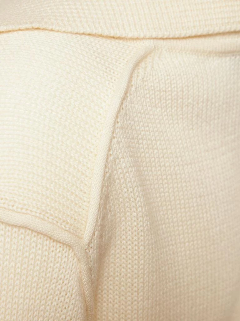 商品Theory|Cotton Blend Knit Polo Top,价格¥1217,第3张图片详细描述