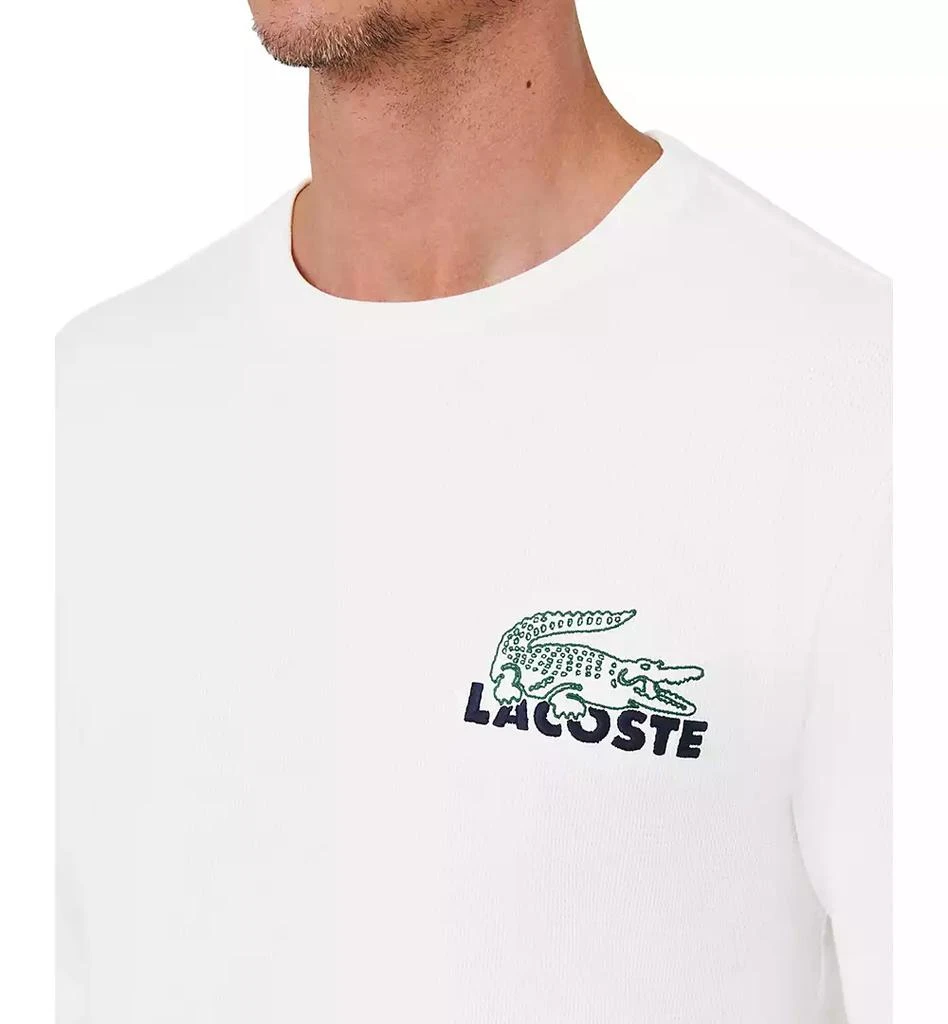 商品Lacoste|男士 华夫休闲保暖睡衣,价格¥147,第4张图片详细描述