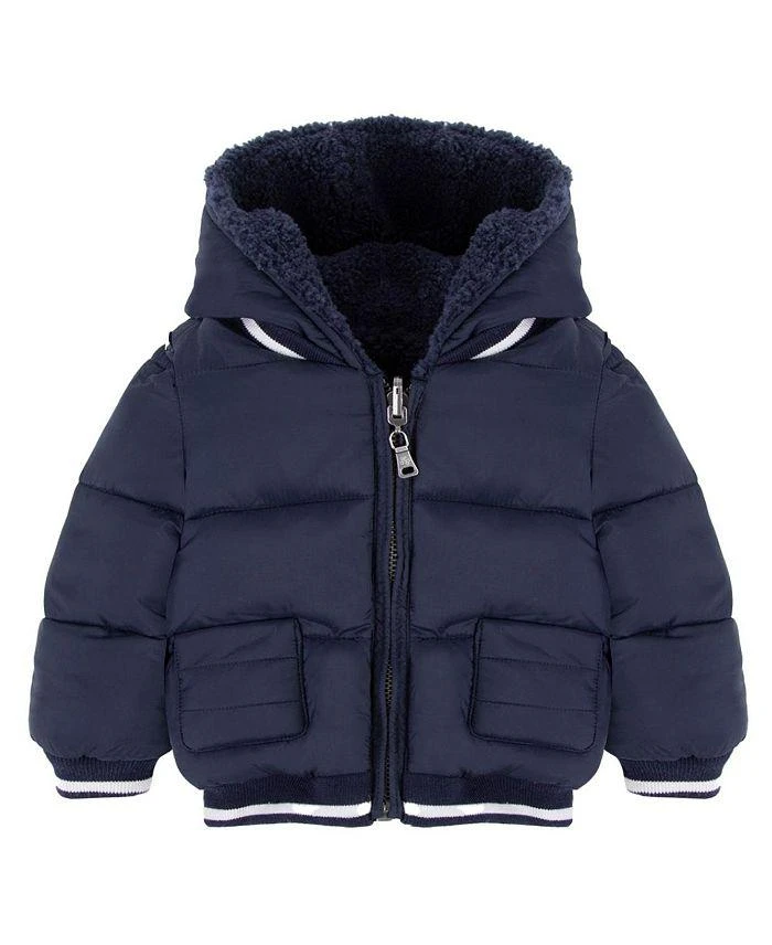 商品Tartine et Chocolat|Boys' Marine Reversible Puffer Jacket - Baby,价格¥572,第1张图片