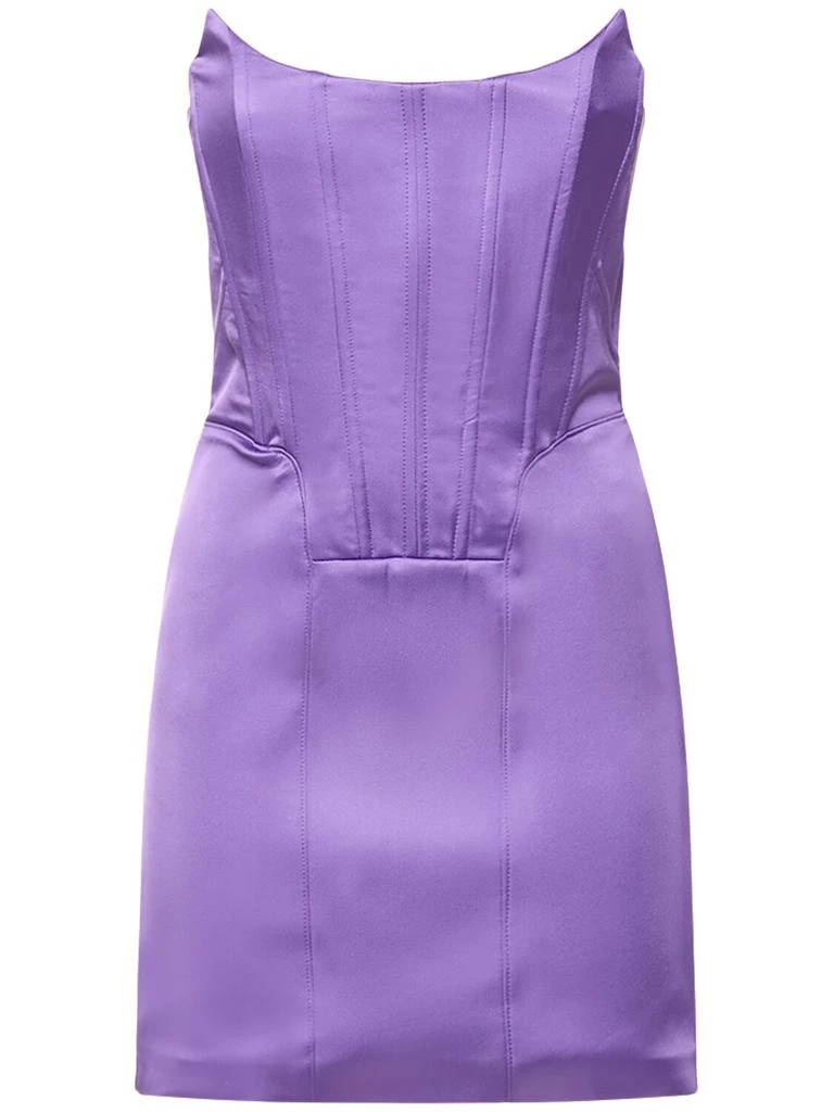 商品GIUSEPPE DI MORABITO|Stretch Satin Mini Bustier Dress,价格¥2255,第1张图片