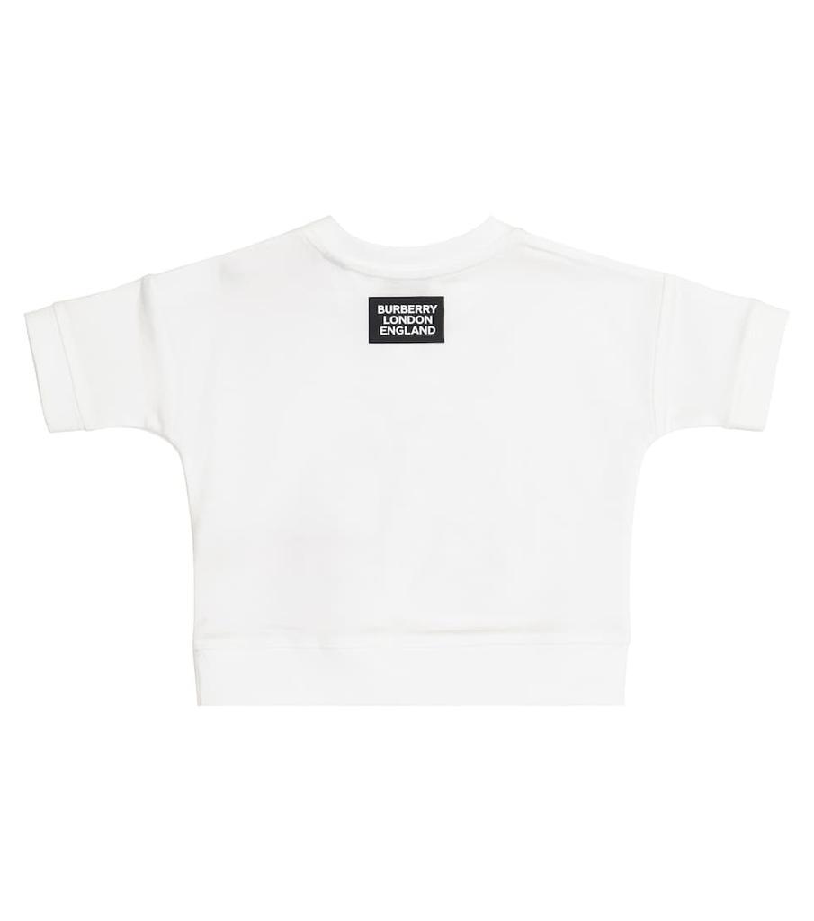 商品Burberry|Baby花卉棉质运动衫,价格¥1218,第4张图片详细描述