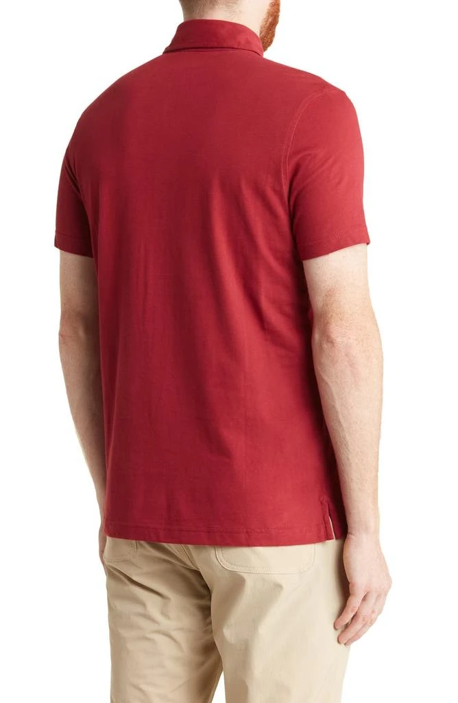 商品Brooks Brothers|Jersey Solid Short Sleeve Pocket Polo,价格¥180,第2张图片详细描述