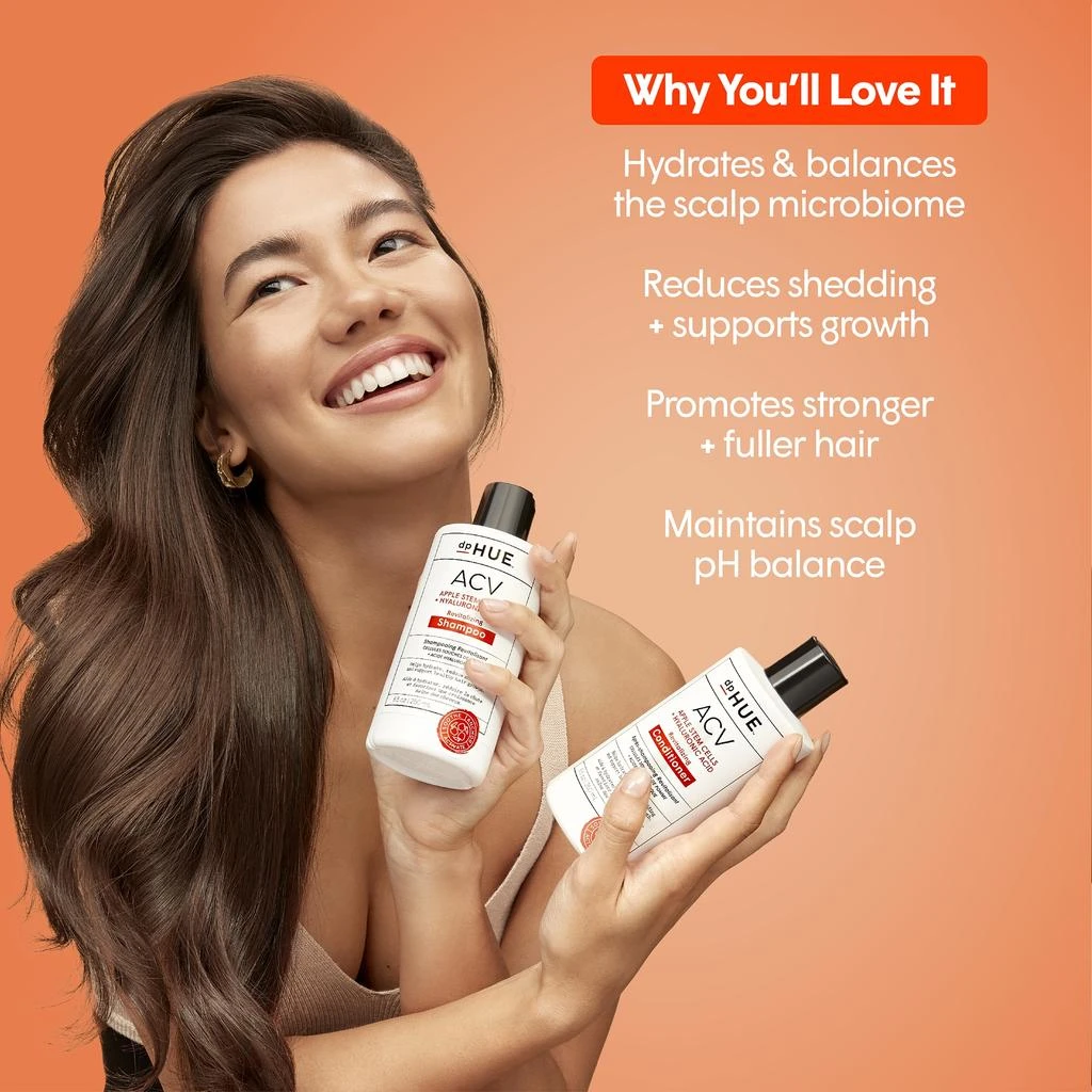 商品dpHUE|dpHUE Apple Cider Vinegar Revitalizing Conditioner 8.5 oz,价格¥262,第2张图片详细描述
