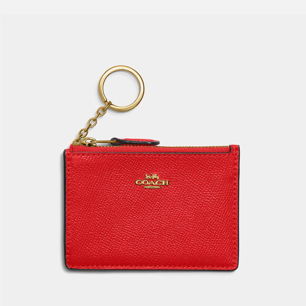 Coach Textured-Leather Cardholder商品第1张图片规格展示