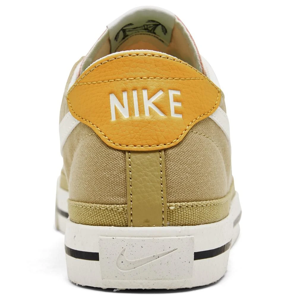 商品NIKE|Men's Court Legacy Canvas Next Nature Casual Sneakers from Finish Line,价格¥230,第4张图片详细描述