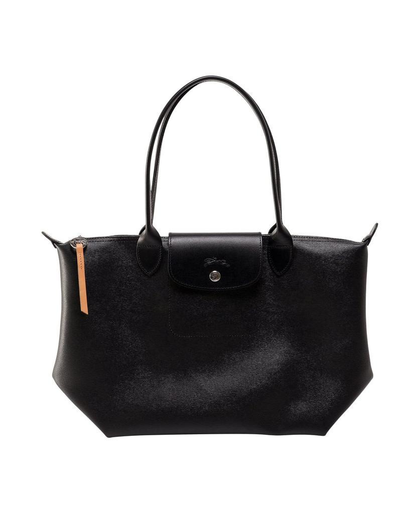 商品Longchamp|Le Pliage Logo Embossed Tote Bag,价格¥1283,第1张图片