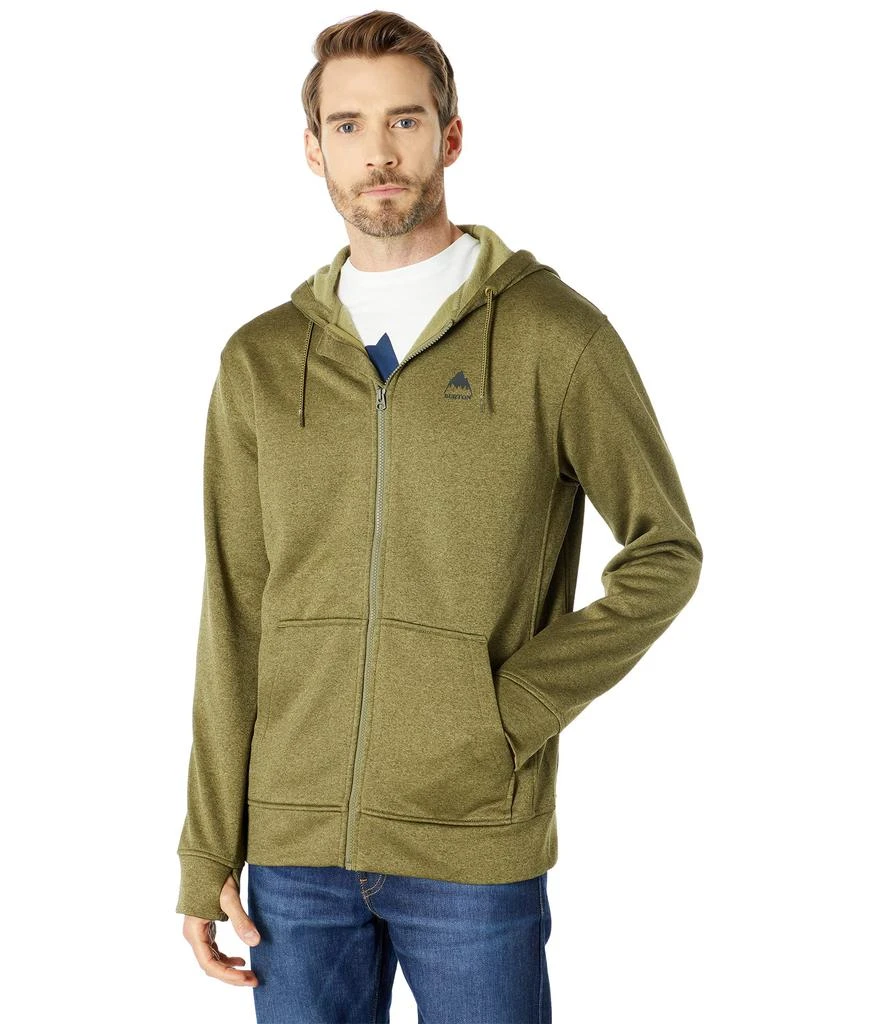 商品Burton|Oak Full Zip Hoodie,价格¥441,第1张图片