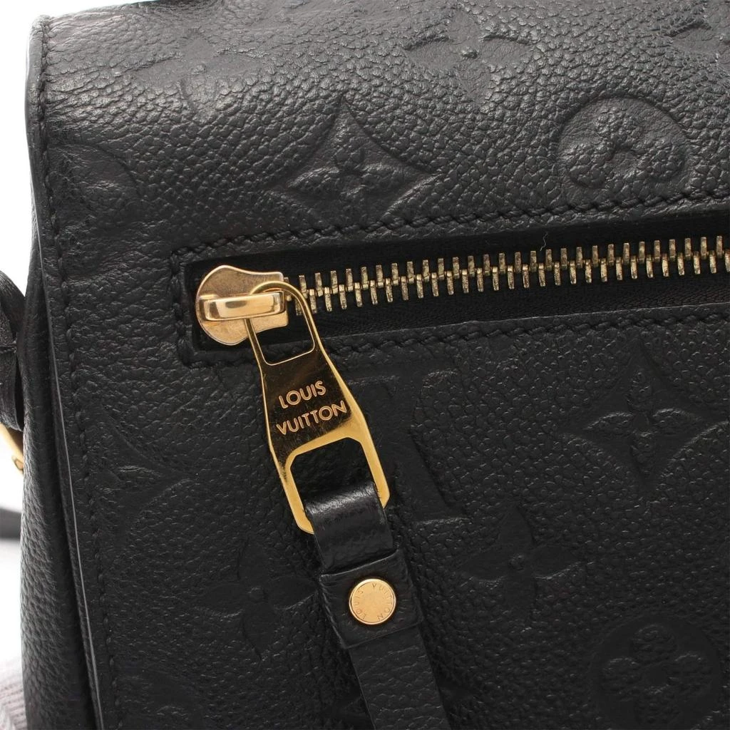 商品[二手商品] Louis Vuitton|Louis Vuitton Black Monogram Empreinte Leather Pochette Metis MM Handbag,价格¥21376,第4张图片详细描述