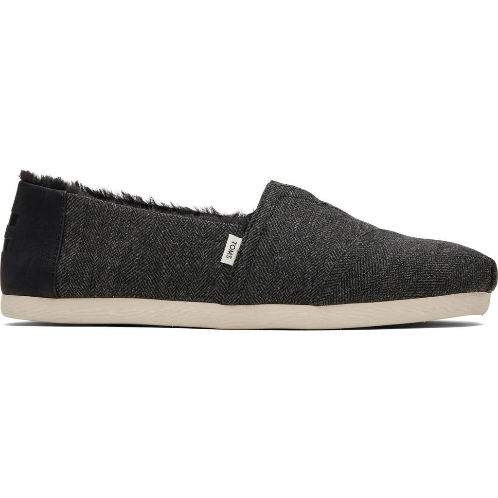 商品TOMS|Toms Mens Alpargata Slip-on Faux Fur Loafer Slippers,价格¥144,第1张图片