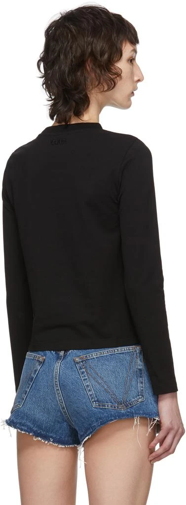 商品Vetements|Black 'Eat, Sleep, Rave, Repeat' Long Sleeve T-Shirt,价格¥1471,第3张图片详细描述