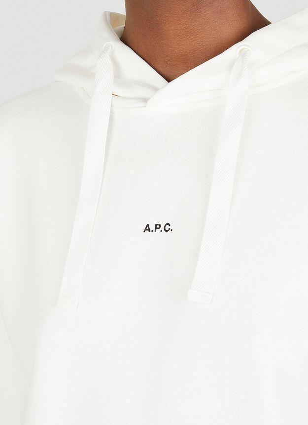商品A.P.C.|Christina Hooded Sweatshirt in White,价格¥1701,第7张图片详细描述