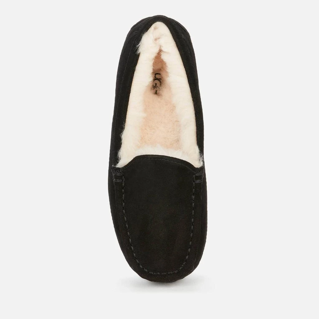 商品UGG|UGG KIDS' ASCOT SUEDE SLIPPERS - BLACK SUEDE,价格¥230,第3张图片详细描述
