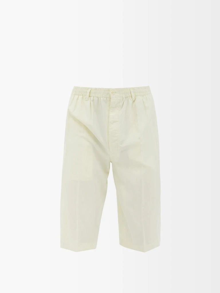 商品Lemaire|Easy elasticated-waist silk shorts,价格¥2125,第1张图片