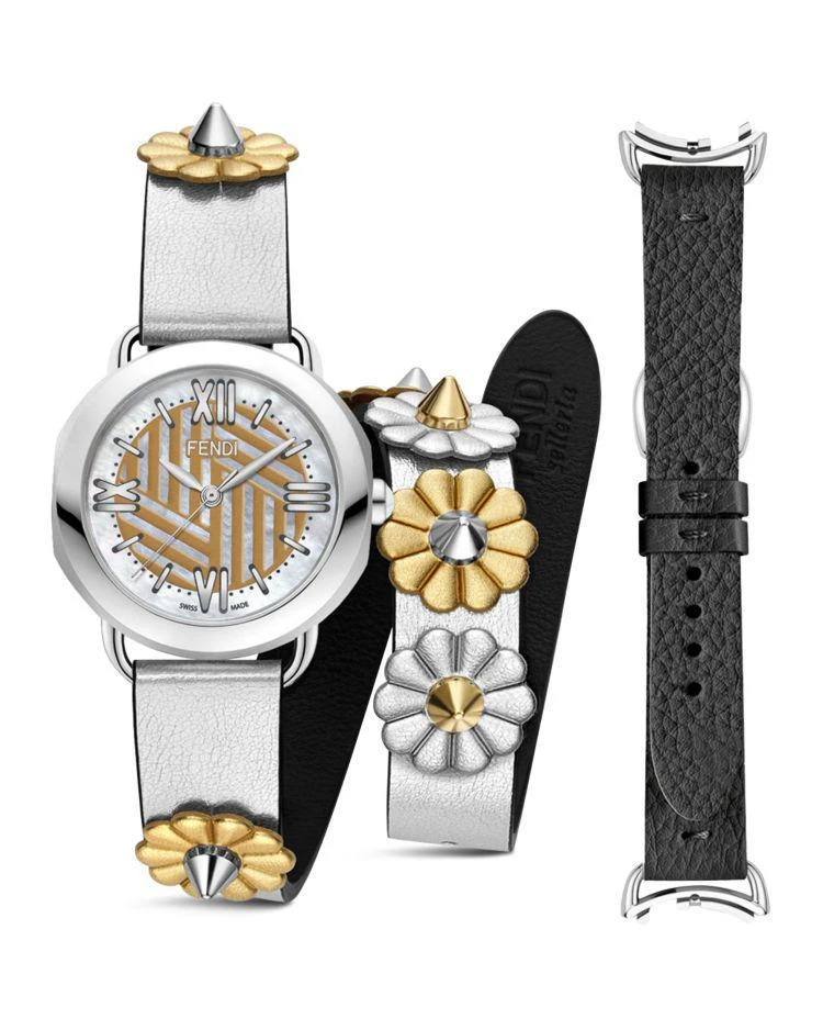 商品Fendi|Selleria Watch with Interchangeable Straps, 36mm,价格¥12920,第1张图片