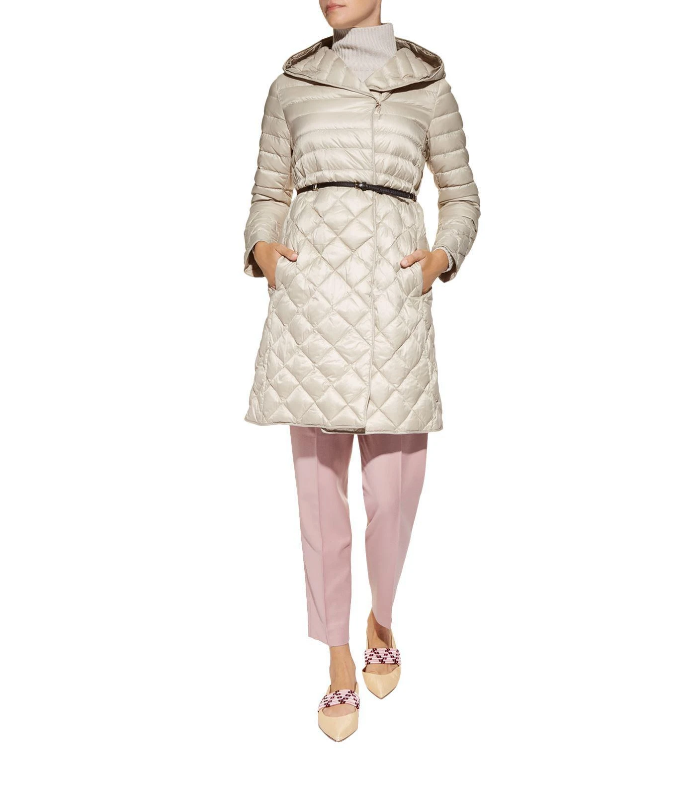 商品Max Mara|Quilted Midi Coat,价格¥4552,第5张图片详细描述