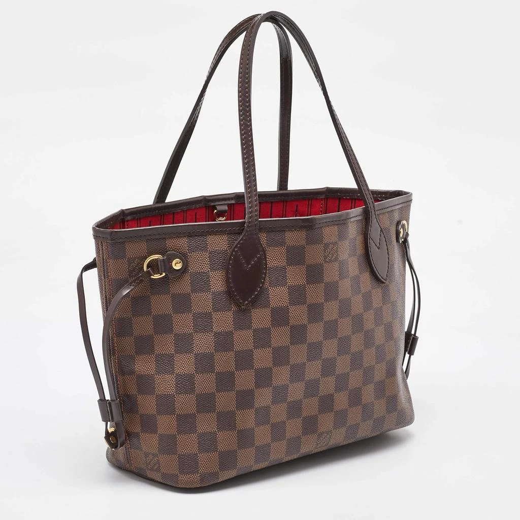 商品[二手商品] Louis Vuitton|Louis Vuitton Damier Ebene Canvas Neverfull PM Bag,价格¥9953,第3张图片详细描述