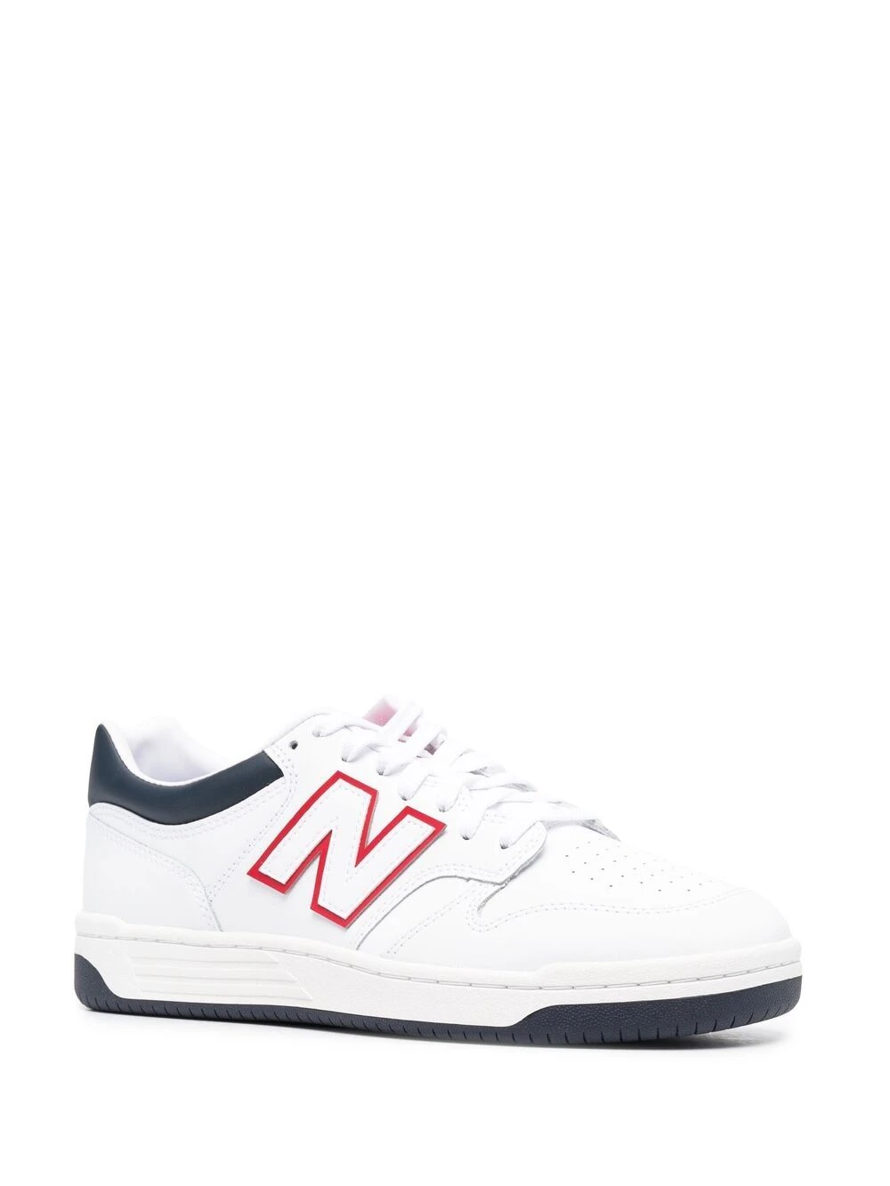 商品New Balance|New Balance 男士休闲鞋 BB480LWGWHITENAVY-0 白色,价格¥585,第5张图片详细描述