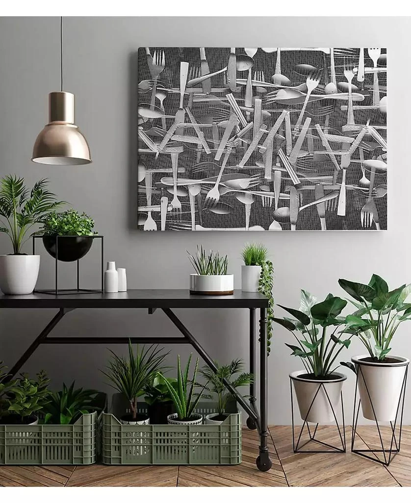 商品Giant Art|20" x 16" DINNER I Museum Mounted Canvas Print,价格¥482,第2张图片详细描述