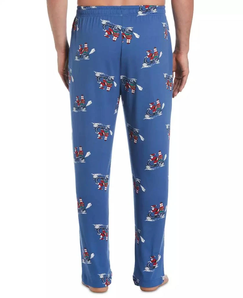 商品Perry Ellis|Men's Deluxe Touch Knit Printed Pajama Pant,价格¥75,第4张图片详细描述
