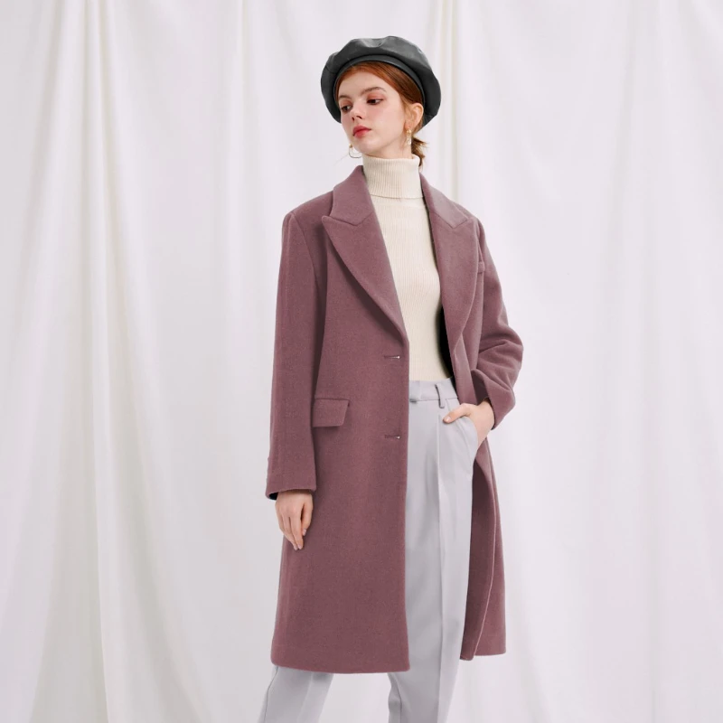 Freya Wool Coat - Dusty rose | Freya羊毛大衣 - 玫瑰粉 商品