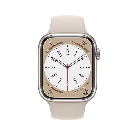 商品Apple|Apple Watch Series 8 GPS + Cellular 45mm Aluminum Case with Sport Band (Choose Color and Band Size),价格¥3831,第4张图片详细描述