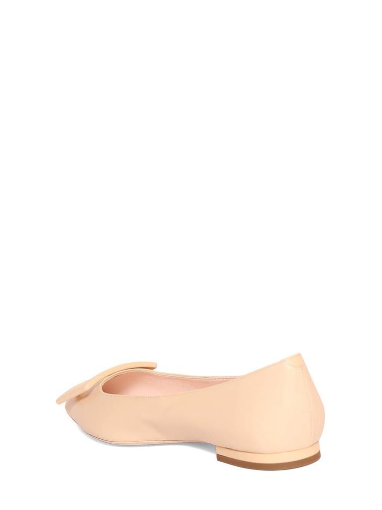 商品Roger Vivier|5mm Gommettine Leather Ballerina Flats,价格¥5621,第2张图片详细描述