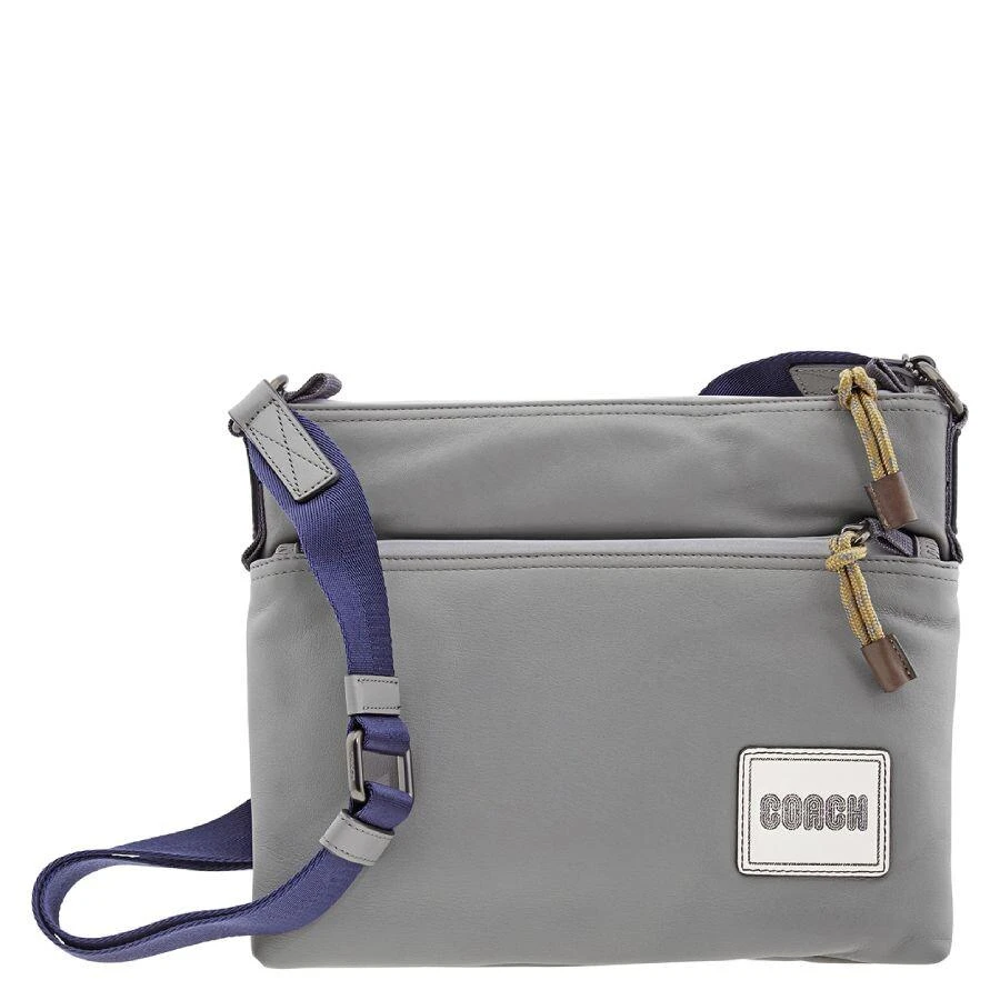 商品Coach|Men's Pacer Crossbody Bag in Black Copper/Heather Grey,价格¥1738,第1张图片