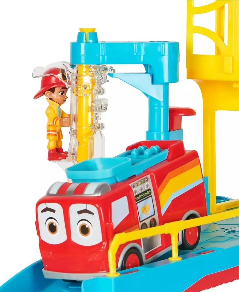 商品FireBuds|HQ Playset with Lights, Sounds, Fire Truck Toy, Action Figure and Vehicle Launcher,价格¥297,第5张图片��详细描述