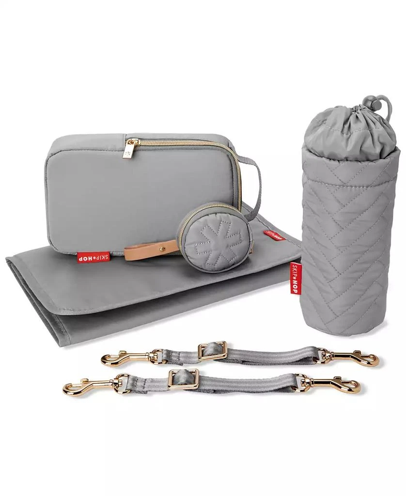 商品Skip Hop|Suite Convertible Diaper Backpack, 6 Piece Set,价格¥741,第3张图片详细描述